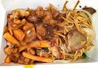 Roast Pork Noodles with Yum Yum Pork